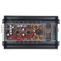 Amplificador de Coche Clase D 1500W RMS de Gran Potencia con Ecualizadores y Crossovers Integrados