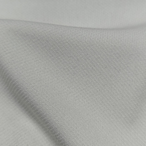 Tissus en sergé occultants en maille tricotée extensible teinte en masse, poids moyen, 95 % polyester 5 % viscose, conception personnalisée OEM pour sacs de vêtements - Product Image 1