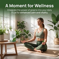 Gummies Superfood Verts Marque Blanche Formule Personnalisée avec Extraits de Légumes Verts Vitamines Minéraux Fabrication Nutritionnelle OEM