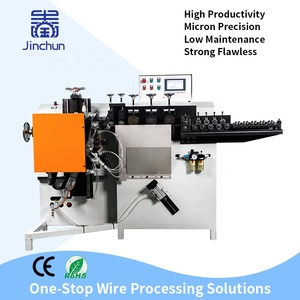 Machine de formage d'anneaux par soudage bout à bout automatique à haute précision de 3 à 8 mm, contrôlée par PLC, avec systèmes servo et hydrauliques - Product Image 2