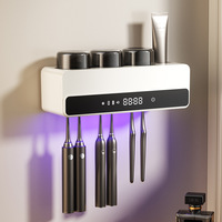 Pratique Simple ultraviolet brosse à dents désinfectant mural porte-brosse à dents électrique stérilisation intelligente séchage