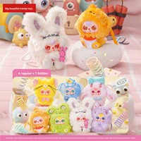 Venta al por mayor: Muñeca de decoración de caja ciega con colgante de PVC de mini peluche a escala 1/12, con temática de animales congelados, de la marca oficial PPMT, tres súper lindos personajes.