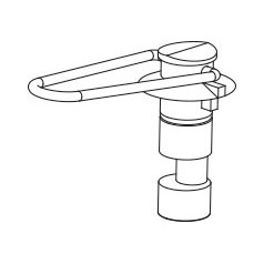 Accesorio para Puerta y Ventana de la Serie EA ZA, Desbloqueo de 12, 15 y 3 Puntos de Altura - Product Image 1