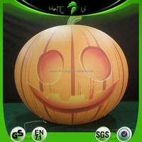 Citrouille gonflable Halloween Décoration géante extérieure Blow up Jack-O-Lantern avec lumières LED pour la cour et l'affichage de fête