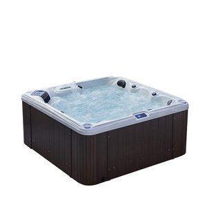 Piscina SPA in acrilico per giardino di villa, vasca idromassaggio esterna, bagno per 5 persone, certificata CE - Product Image 1