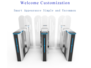 Turnstile rào cản Cổng An Ninh turnstile đầy đủ cửa cao <span class=keywords><strong>RFID</strong></span> thẻ <span class=keywords><strong>Scanner</strong></span> nhập kiểm soát trượt rào cản - Product Image 4