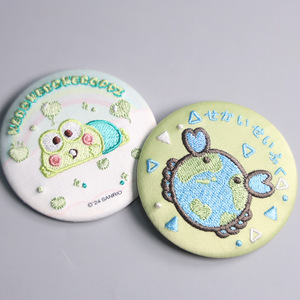 Promotional Factory Customized Shape <b>Cartoon</b> Pin Button Badges Plating Pin On Tinplate Metal Badges - Product Image 3