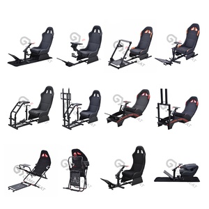 Hot bán mô hình bán buôn đua mô phỏng ghế có thể điều chỉnh đua xe ghế máy tính VR đua trò chơi lái xe mô phỏng ghế - Product Image 1