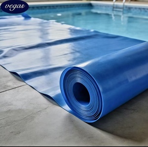 Géomembrane HDPE Vegas 1,75 mm, finition miroir <span class=keywords><strong>saphir</strong></span>, anti-UV, écologique, durable, imperméable, liner de piscine, garantie 1 an - Product Image 2