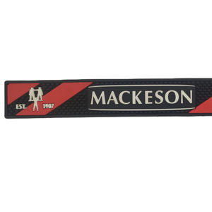 Custom Printed Silicone PVC Bar Runner Rubber Pub <b>Mat</b> <b>Beer</b> Spill Pad Rail <b>Mat</b> Drip Tray Non Slip Service <b>Mat</b> Placemat Pad - Product Image 1