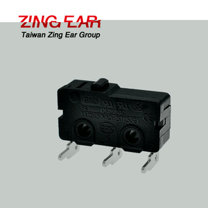 G605 SPDT Mini 5A 250VAC T125 5E4 Spring Base Snap Action Limit <strong>Micro</strong> <strong>Switch</strong> Left Side PCB