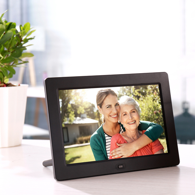 Cheap Smart USB Plug Digital 7" Lcd Tv Screen Photo Video Loop Frame with Remote Control