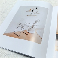 Brochure, Livret, Magazine à Couverture Souple Piquée à Cheval en Couleur, Impression Offset Personnalisée sur Papier Couché avec Plastification, Marque YYDJ