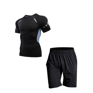 Ensemble de course personnalisé pour femmes en gros - Haut de compression extensible à séchage rapide et leggings 3 pièces pour l'entraînement en salle, le football, le basketball OEM - Product Image 6