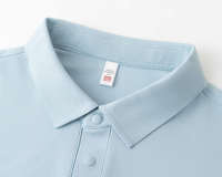Chemise unisexe à manches courtes en Spandex/Coton respirant pour homme, tissu tricoté, logo brodé à transfert thermique sur le devant