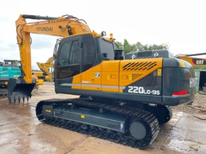HYUNDAI 95% New R220LC-9S <b>Used</b> Excavator, Korea 22 Ton HX210 HX225 HX 210 220 225 22Ton Crawler Radio Digger Equipment Machine - Product Image 4