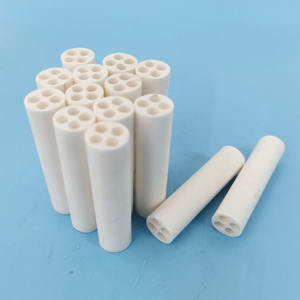 Tubo Isolante in Ceramica Industriale Rubalit Alsint 99.7% Allumina Al2O3 Ossido di Alluminio per Alta Temperatura per Resistore RTD - Product Image 4