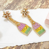 Boucles d'oreilles en perles de rocaille pour femmes, nouvelle collection