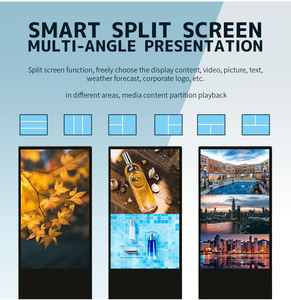 Hot bán trong nhà tầng thường vụ máy nghe nhạc quảng cáo 55inch màn hình <span class=keywords><strong>LCD</strong></span> hiển thị kỹ thuật số signage cho tự dịch vụ kinh doanh - Product Image 3