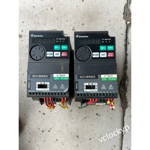 1 pièce d'onduleur Shihlin d'occasion SS-021-0.75K-D 0.75KW 220V - Product Image 1