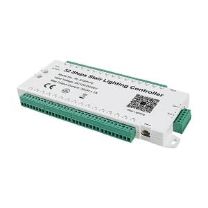 Smart WiFi Stair Lighting Controller 32 Steps APP & Remote Control Pixel LED Step <b>Lights</b> for Indoor Outdoor Staircase Decoration - Product Image 5