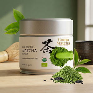 Té Verde Matcha en Polvo Enlatado al por Mayor, Empaque Personalizado con Sabor a Elección, OEM, Etiqueta Privada, Lata, Suministro Directo de Fábrica, ¡Oferta Caliente! - Product Image 1