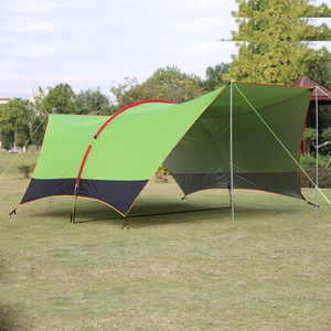 Auvent de Camping en plein air Portable multi-fonction résistant aux UV bâche de <span class=keywords><strong>Tunnel</strong></span> d'<span class=keywords><strong>abri</strong></span> surdimensionné <span class=keywords><strong>pour</strong></span> tente de salon - Product Image 2