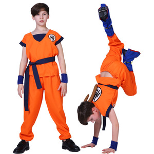 Disfraz <span class=keywords><strong>de</strong></span> <span class=keywords><strong>Goku</strong></span> para <span class=keywords><strong>Halloween</strong></span>, Super Saiyan, Escuela <span class=keywords><strong>de</strong></span> Tortugas, Cosplay, Anime, Actuación, Fiesta - Product Image 6