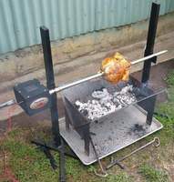 Rôtissoire Portable, rôtissoire, cochon, agneau, barbecue, pique-nique, Grill d'extérieur