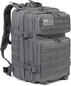 Mochilas Tácticas Spoir, Mochila Táctica Grande para Hombre, Mochila de 3 Días, Bolsa de Emergencia, Resistente al Agua, Mochila de Senderismo Resistente, Negra - Product Image 2