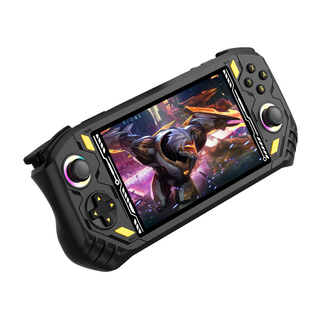 RG52MINI Linux-Based Dual System Handheld Game Console 5.5" IPS HD Screen Wireless Open Source Retro PSP 5000mAh Battery RPG