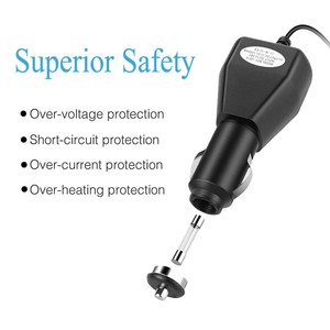 Adaptateur allume-cigare 12V pour véhicule automobile pour tire-lait <span class=keywords><strong>Medela</strong></span>, voiture, camion, bus, camping-car, adaptateur chargeur allume-cigare 12V CC-CC - Product Image 5