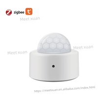 Sensor de Movimiento Inteligente Tuya Zigbee 3.0 Mini, Transductor PIR de Movimiento Corporal, Detector Infrarrojo Tuya, Seguridad para el Hogar Smart Life