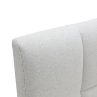Têtes de lit rembourrées de luxe en velours et lin de qualité supérieure Têtes de lit pour hôtel Meubles de maître Chambre Tête de lit en gros
