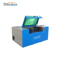 Máquina de Corte y Grabado Láser CO2 Mini de 50W 60W 3060 4040 para Materiales No Metálicos como Madera, Cuero, Papel, Acrílico, MDF y Tela