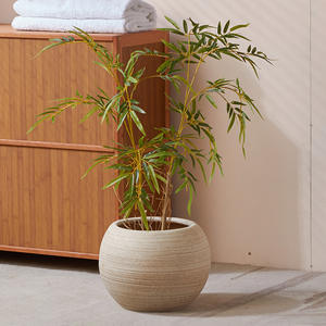 Nueva maceta de cerámica extragrande transpirable de terracota de arcilla gruesa de pie al por mayor para sala de estar y balcón - Product Image 4