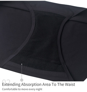 Pantaloni mestruali a quattro strati a vita bassa XS-2XL di colore nero di grandi dimensioni costume da bagno Sexy costume da bagno da spiaggia - Product Image 6