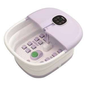 Massageador Elétrico Dobrável para Pés com Aquecimento, 16 Rolos de Massagem Removíveis, Controle Remoto Sem Fio e Função de Bolhas - Tendência! - Product Image 2