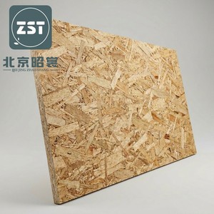 Tablero de Contrachapado <span class=keywords><strong>OSB</strong></span>, Lámina de 4x8, Acabado para Uso en Interiores, Grado ENF 1220*2440, Pegamento E1, Marca Green, Construcción Industrial OSB3 - Product Image 1
