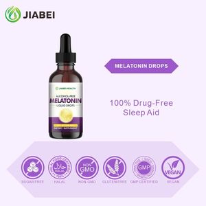 Suplementos OEM, Fabricante de Productos para la Salud, Gotas de Melatonina Personalizadas al por Mayor para Adultos, que Favorecen un Buen Sueño Nocturno - Product Image 4