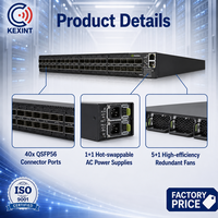 Conmutador InfiniBand Quantum HDR Mellanox MQM8790-HS2F de Kexint, 40 Puertos, 200G, 1U, para Centros de Datos, IA y HPC