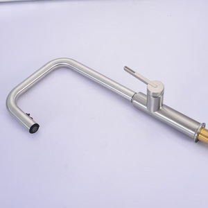 Hemans Kitchen Faucet Single Handle <b>Deck</b> Mounted Rotatable Pull Out Spray 2.0-2.9gal/m Ceramic Valve Core - Product Image 1