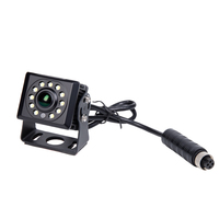 Cámara de Visión Trasera AHD 1080P con Visión Nocturna, Impermeable, DC 12V, para Automóvil, Camión, Vehículo Grande