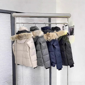 Giacca Bomber Invernale da Uomo 2026 di Alta Qualità Canada Goose, 90% Imbottita, Impermeabile, Antivento, Calda, Casual, con Cappuccio, Stile Streetwear - Product Image 4