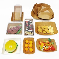 Boîtes en carton kraft jetables personnalisées pour hot-dogs, frites, snacks et barbecues – Impression sur mesure en usine