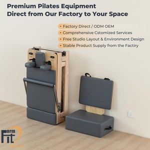Máquina de Pilates Clássica Ajustável de Alta Qualidade em Madeira de Carvalho para Uso Doméstico e Estúdio - Product Image 6