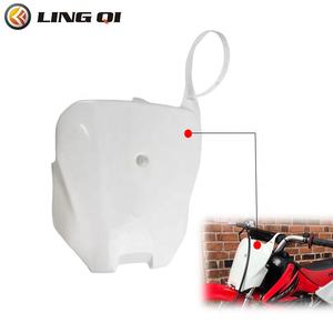 LINGQI motocicleta delantera plástico matrícula cubierta carenado para <span class=keywords><strong>Motocross</strong></span> CRF70 90 110 150 - Product Image 2
