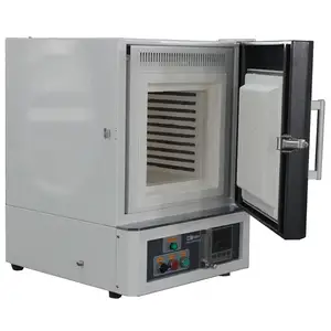 Forni a muffola da banco industriali forno a camera in fibra ceramica forno a camera di riscaldamento ad alta temperatura da laboratorio