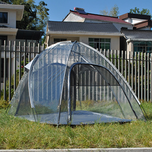 Tente Pod résistante aux intempéries, Tente Pod de sport, 540 ° Tente transparente View Weather pour <span class=keywords><strong>4</strong></span> personnes avec sol étanche, abri extérieur - Product Image 2