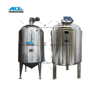 Hot Selling Automatic Stainless Steel 304 200L 400L 600L Mixing Tank Agitator With Heating